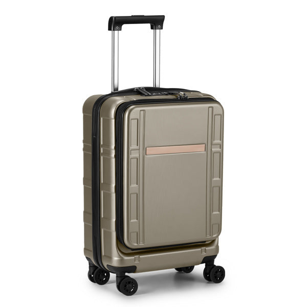 Front End 20 Inch Expandable ABS, PC Suitcase